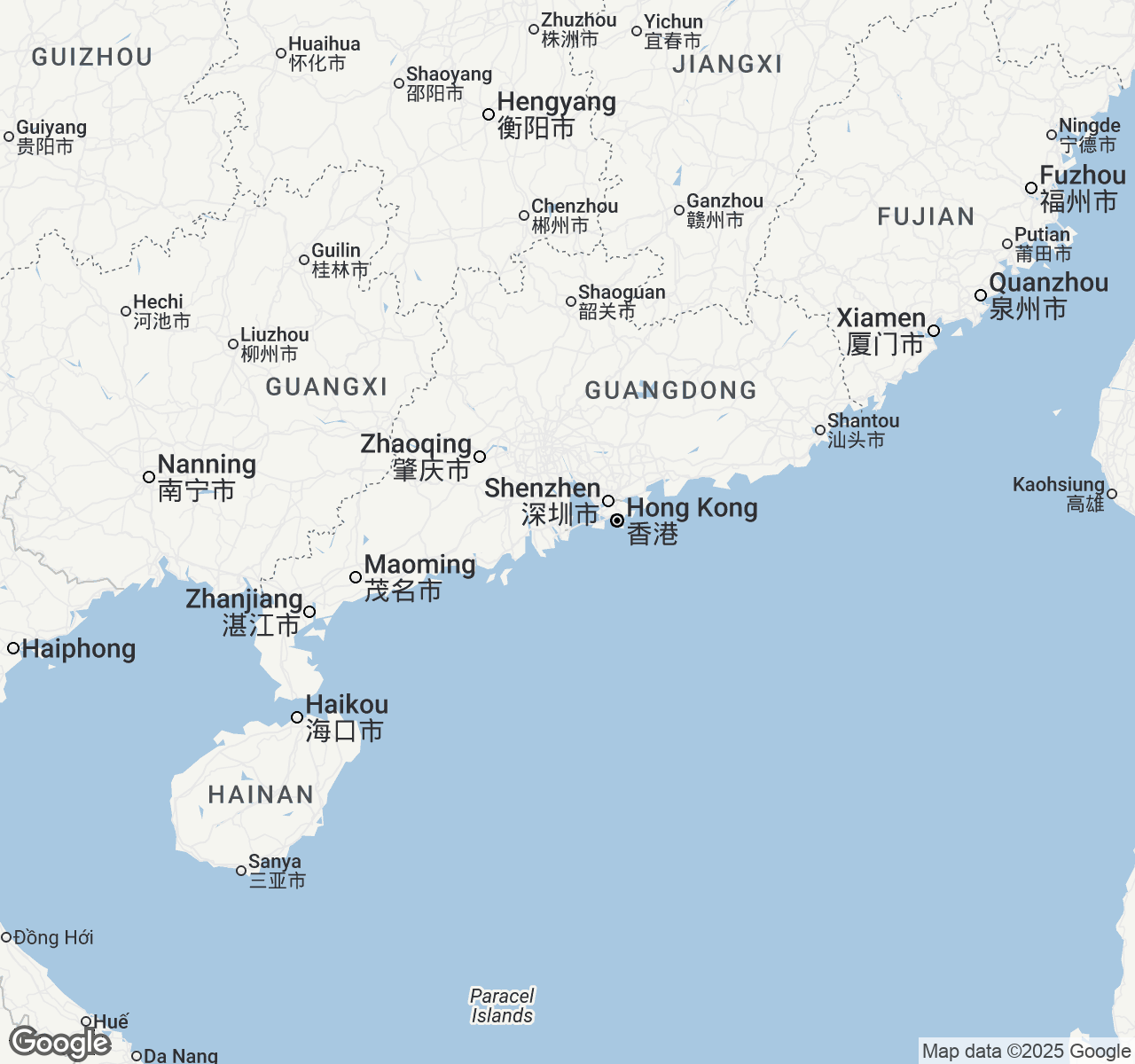 Map of Macau